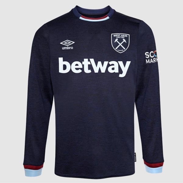 Thailande Maillot Football West Ham United Third ML 2021-22